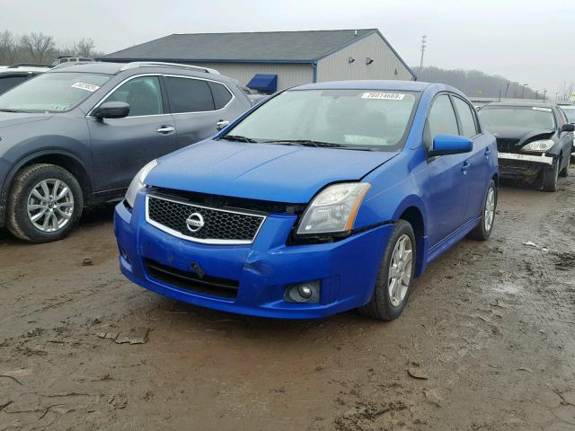 3N1AB6AP6AL677283 - 2010 NISSAN SENTRA 2.0 BLUE photo 2