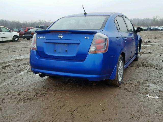 3N1AB6AP6AL677283 - 2010 NISSAN SENTRA 2.0 BLUE photo 4