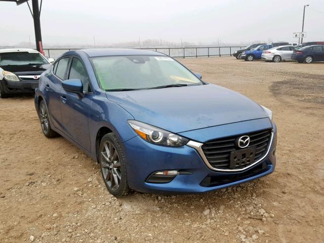 3MZBN1V39JM159467 - 2018 MAZDA 3 TOURING BLUE photo 1