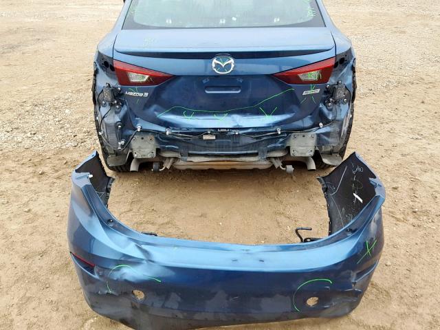 3MZBN1V39JM159467 - 2018 MAZDA 3 TOURING BLUE photo 9