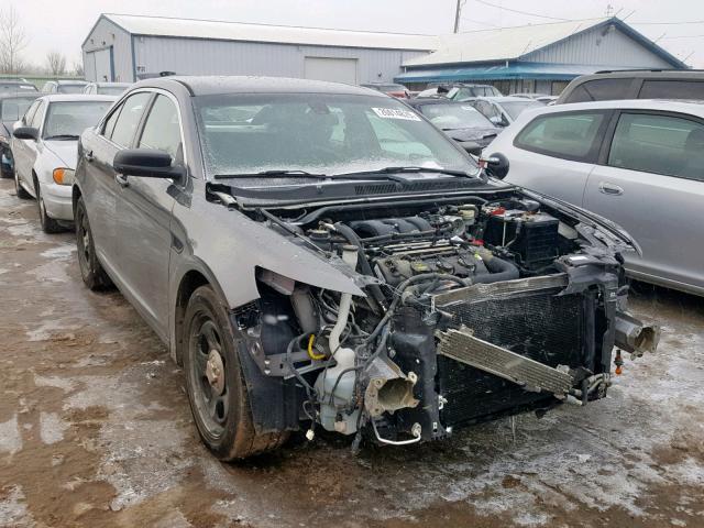 1FAHP2M85DG130448 - 2013 FORD TAURUS POL GRAY photo 1