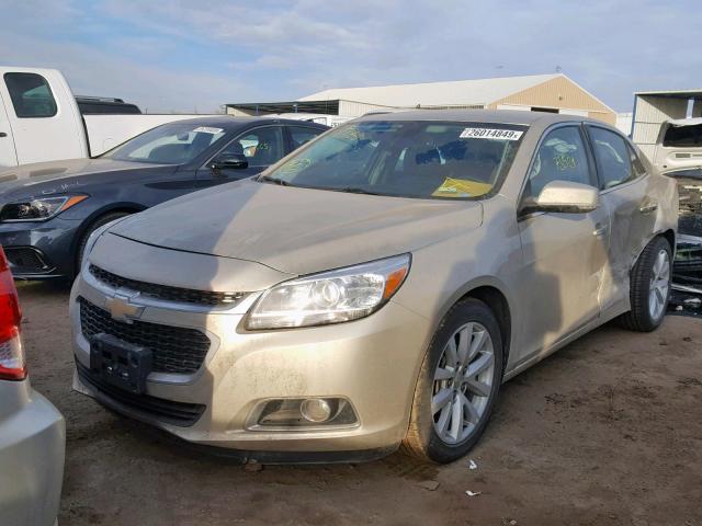 1G11E5SA5GF132602 - 2016 CHEVROLET MALIBU LIM 银色 照片 2
