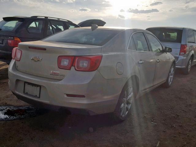 1G11E5SA5GF132602 - 2016 CHEVROLET MALIBU LIM 银色 照片 4