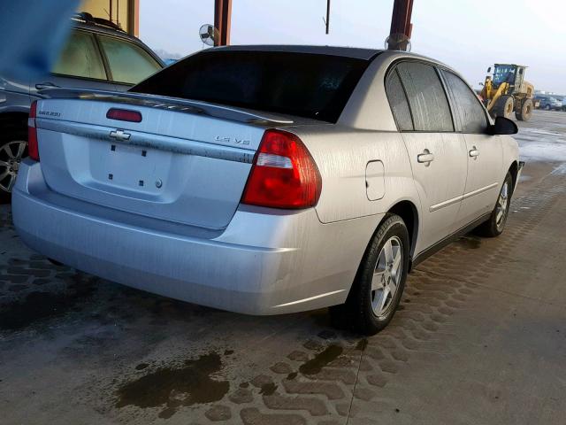 1G1ZT52845F278508 - 2005 CHEVROLET MALIBU LS SILVER photo 4