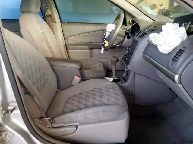 1G1ZT52845F278508 - 2005 CHEVROLET MALIBU LS SILVER photo 5