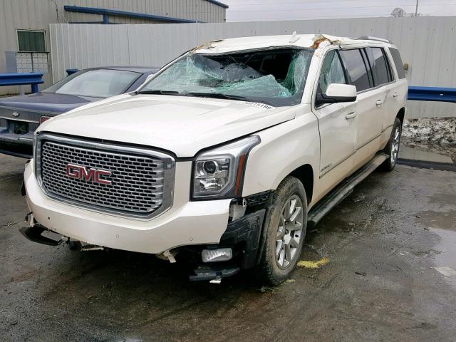 1GKS2CKJ6FR684264 - 2015 GMC YUKON DENA CREAM photo 2