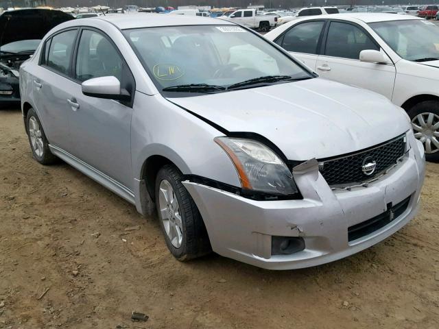 3N1AB6AP5AL630651 - 2010 NISSAN SENTRA 2.0 SILVER photo 1