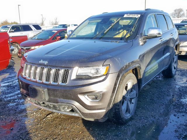 1C4RJFCM9EC386137 - 2014 JEEP GRAND CHER GRAY photo 2