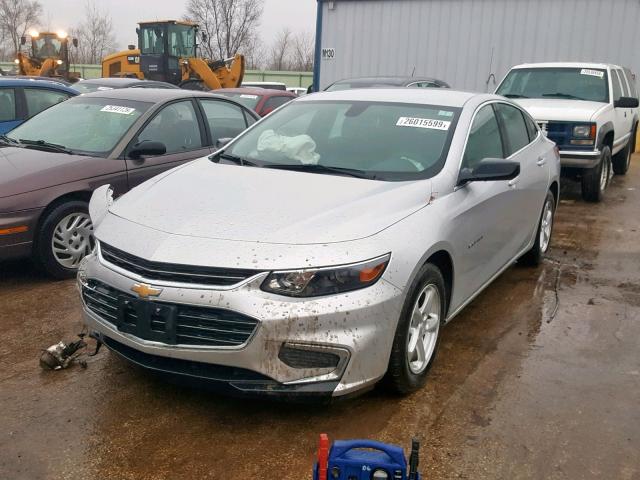 1G1ZB5ST8GF346092 - 2016 CHEVROLET MALIBU LS Күміс фото 2