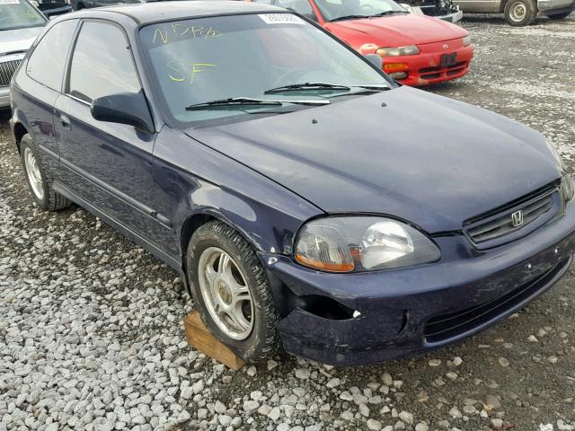 2HGEJ6349VH105953 - 1997 HONDA CIVIC DX PURPLE photo 9