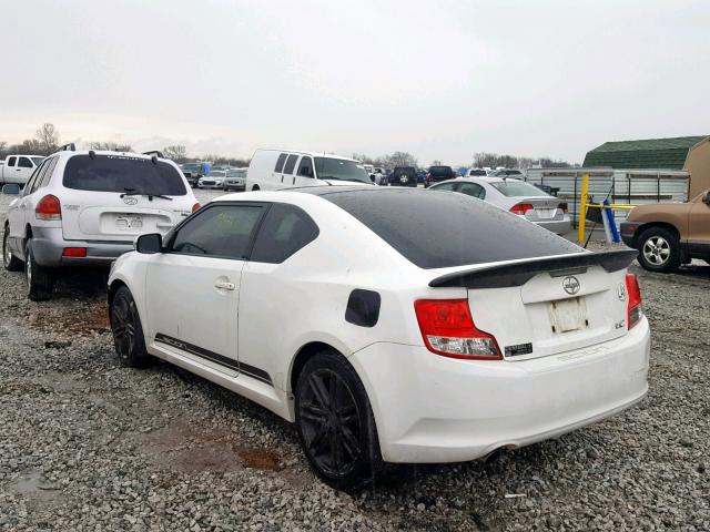 JTKJF5C71D3052713 - 2013 TOYOTA SCION TC თეთრი ფოტო 3