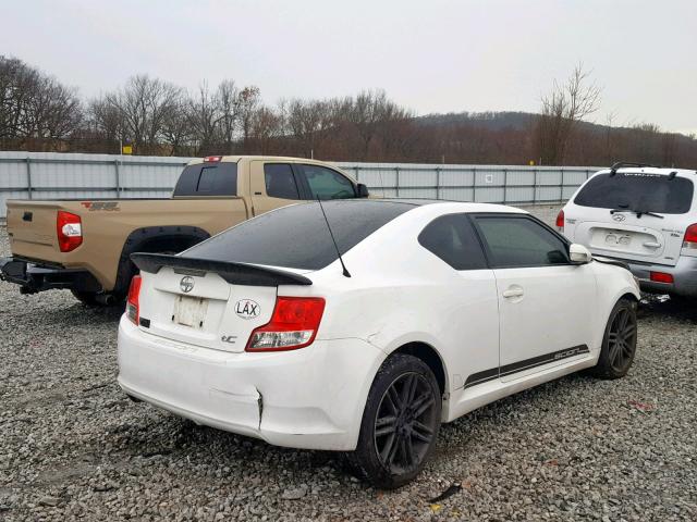 JTKJF5C71D3052713 - 2013 TOYOTA SCION TC თეთრი ფოტო 4