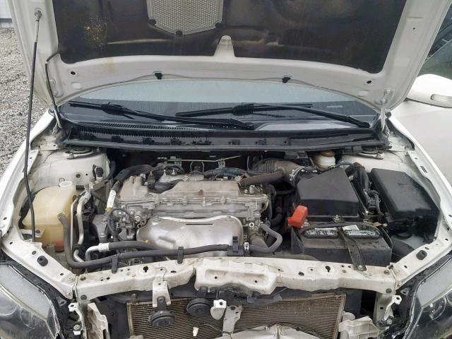 JTKJF5C71D3052713 - 2013 TOYOTA SCION TC თეთრი ფოტო 7