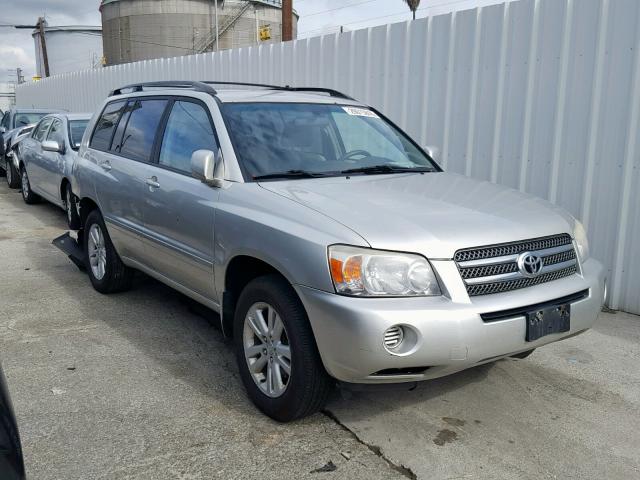 JTEDW21AX60008906 - 2006 TOYOTA HIGHLANDER SILVER photo 1