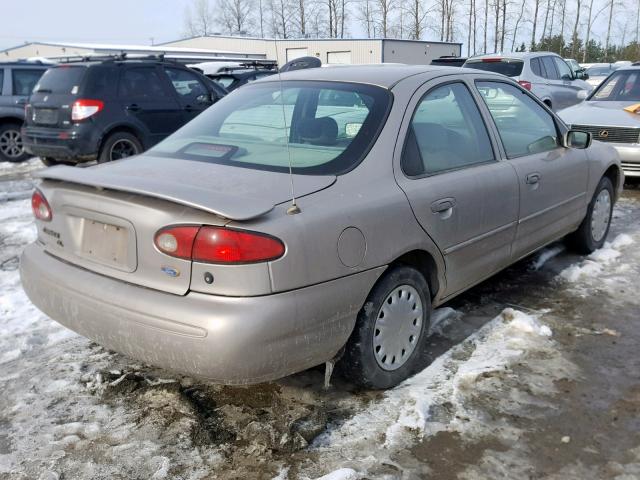 1FALP6539TK165784 - 1996 FORD CONTOUR GL BROWN photo 4