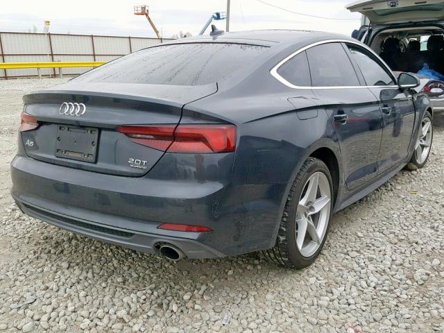 WAUENCF51JA035036 - 2018 AUDI A5 PREMIUM GRAY photo 4