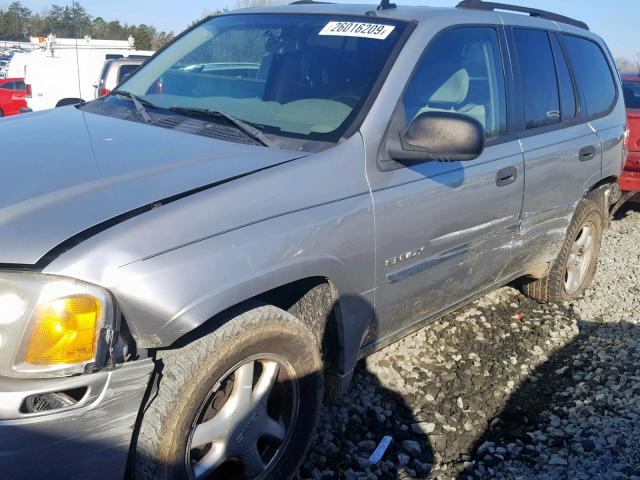 1GKDS13S262298695 - 2006 GMC ENVOY SILVER photo 9