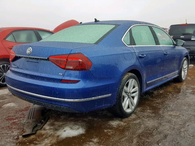 1VWGT7A37HC036329 - 2017 VOLKSWAGEN PASSAT SE BLUE photo 4