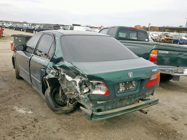 2HGEJ6613YH532454 - 2000 HONDA CIVIC BASE Yaşıl foto 3