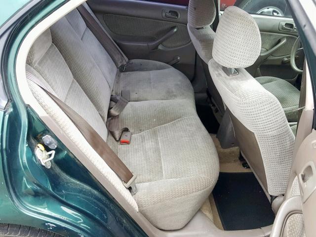 2HGEJ6613YH532454 - 2000 HONDA CIVIC BASE Yaşıl foto 6