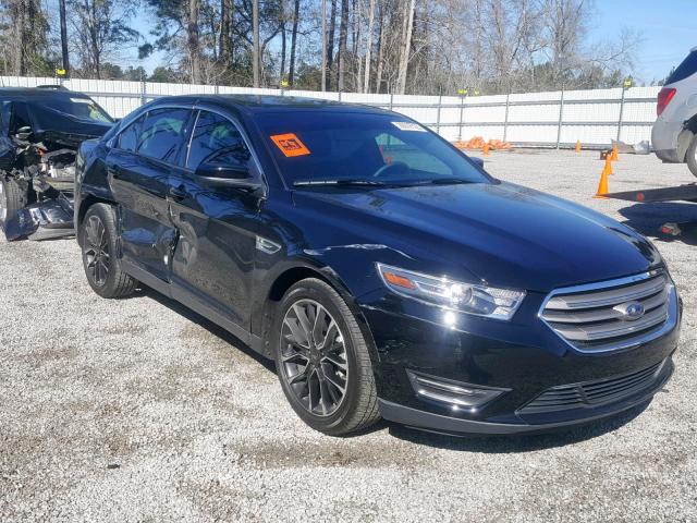 1FAHP2E81JG133101 - 2018 FORD TAURUS SEL BLACK photo 1