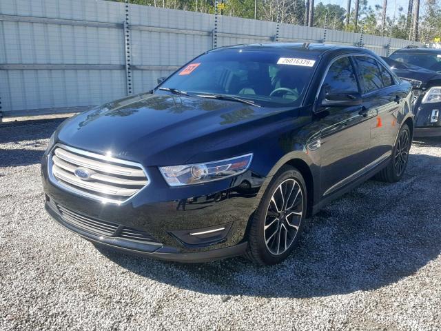 1FAHP2E81JG133101 - 2018 FORD TAURUS SEL BLACK photo 2