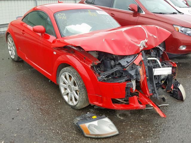 TRUWF28N251011321 - 2005 AUDI TT 3.2 QUA RED photo 1