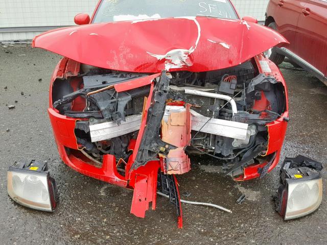 TRUWF28N251011321 - 2005 AUDI TT 3.2 QUA RED photo 9