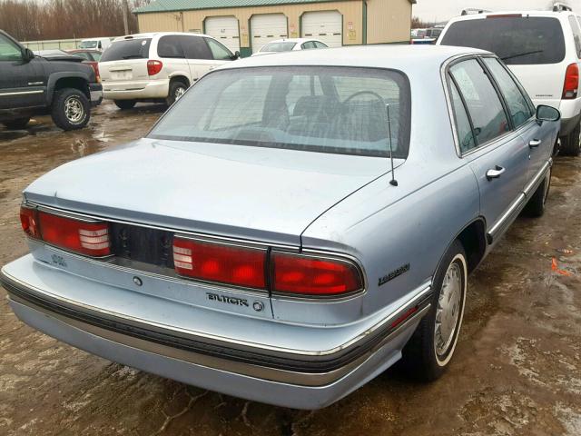 1G4HP52L9SH487444 - 1995 BUICK LESABRE CU BLUE photo 4