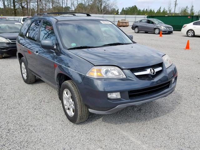 2HNYD188X4H555668 - 2004 ACURA MDX TOURIN GRAY photo 1