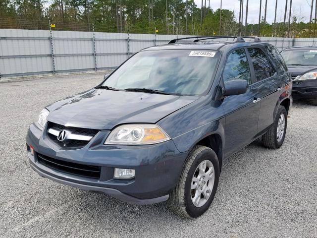 2HNYD188X4H555668 - 2004 ACURA MDX TOURIN GRAY photo 2