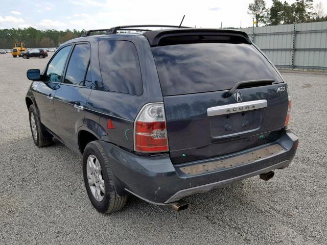 2HNYD188X4H555668 - 2004 ACURA MDX TOURIN GRAY photo 3