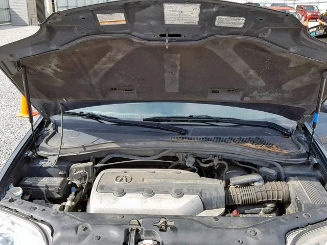 2HNYD188X4H555668 - 2004 ACURA MDX TOURIN GRAY photo 7