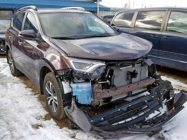 2T3RFREV5JW810784 - 2018 TOYOTA RAV4 ADVEN PURPLE photo 1