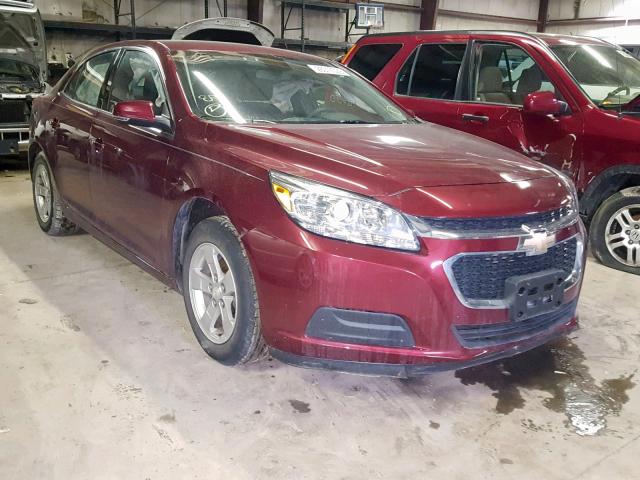 1G11C5SA4GF167301 - 2016 CHEVROLET MALIBU LIM BURGUNDY photo 1