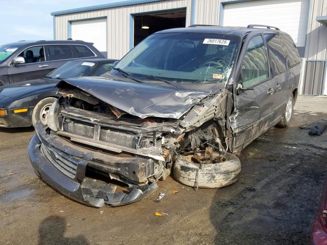 2FMZA57655BA60837 - 2005 FORD FREESTAR S GRAY photo 2