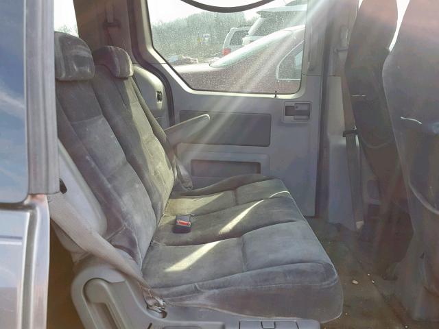 2FMZA57655BA60837 - 2005 FORD FREESTAR S GRAY photo 6