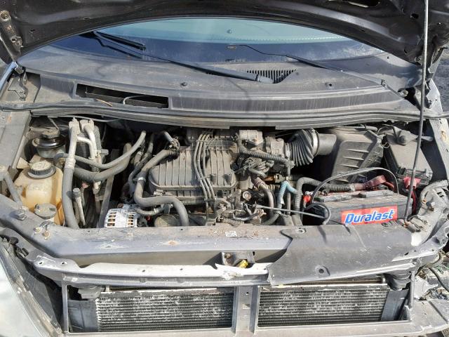 2FMZA57655BA60837 - 2005 FORD FREESTAR S GRAY photo 7