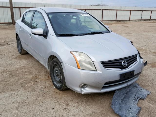 3N1AB6AP7AL653798 - 2010 NISSAN SENTRA 2.0 SILVER photo 1