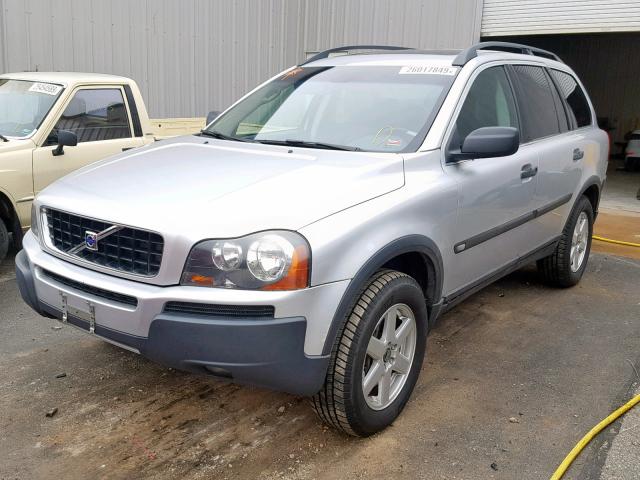 YV4CY592X61251440 - 2006 VOLVO XC90 SILVER photo 2