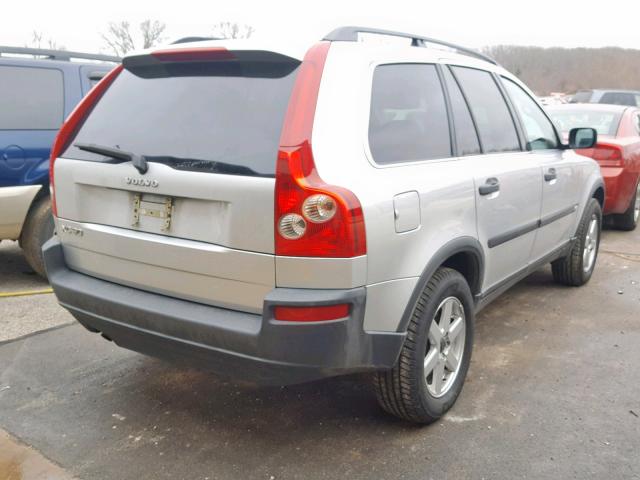 YV4CY592X61251440 - 2006 VOLVO XC90 SILVER photo 4