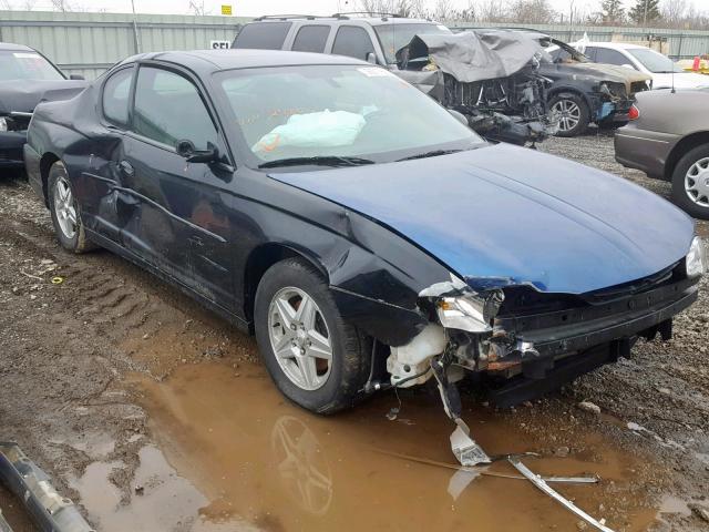 2G1WX12K149248000 - 2004 CHEVROLET MONTE CARL BLACK photo 1