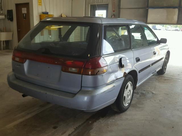 4S3BK6259S7326503 - 1995 SUBARU LEGACY BRI BLUE photo 4