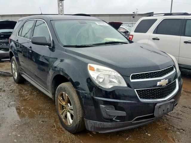 2CNALBEC1B6306284 - 2011 CHEVROLET EQUINOX LS BLACK photo 1