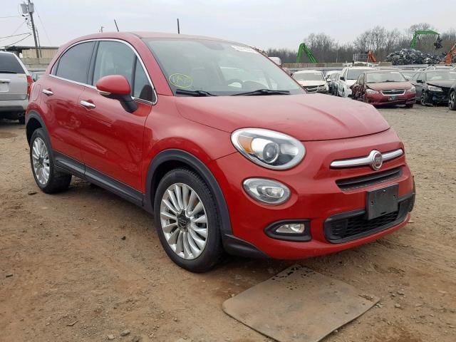 ZFBCFYDT0GP365880 - 2016 FIAT 500X LOUNG RED photo 1