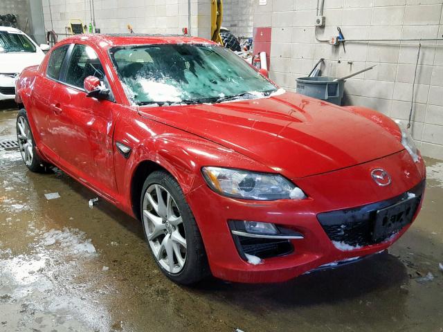 JM1FE1S41B0404977 - 2011 MAZDA RX8 RED photo 1