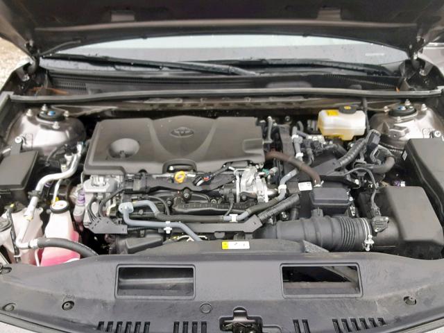 4T1B21HK8JU002387 - 2018 TOYOTA CAMRY HYBR GRAY photo 7