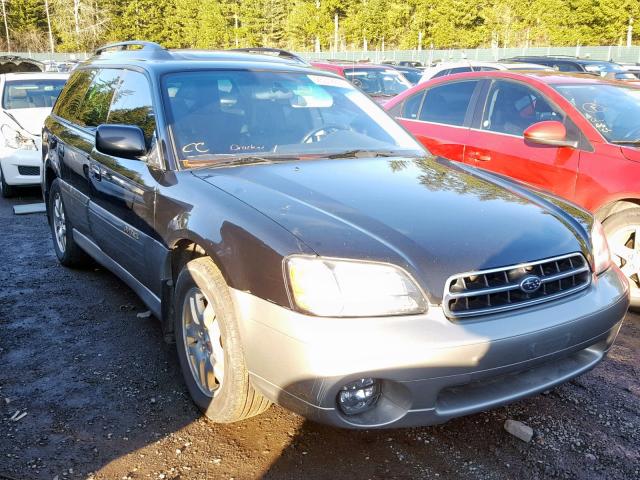 4S3BH6867Y7610932 - 2000 SUBARU LEGACY OUT BLACK photo 1