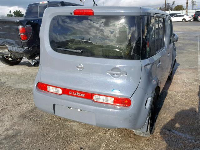 JN8AZ2KR7ET351385 - 2014 NISSAN CUBE S GRAY photo 4