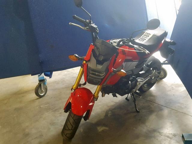 MLHJC7556J5002684 - 2018 HONDA GROM 125 RED photo 2